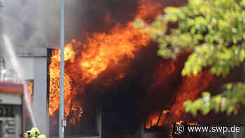 Großbrand in Metzingen: Was nach dem Flammeninferno auf dem Gelände entstehen soll - SWP
