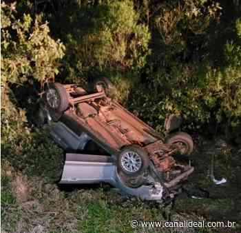 Grave acidente deixa uma pessoa ferida na BR-282, em Faxinal dos Guedes - Canal Ideal