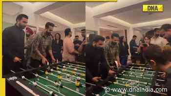 Ranveer Singh, Fatima Sana Shaikh enjoy foosball at Aamir Khan starrer Laal Singh Chaddha premiere - DNA India