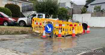 Three-week water leak in Cornwall hamlet 'a real kick in the teeth' in drought and hosepipe ban - Cornwall Live
