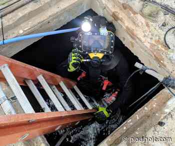 Águas de Timon realiza limpeza de reservatórios com equipe de mergulhadores profissionais - Piauí Hoje