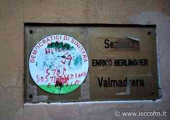 VALMADRERA, SVASTICHE SULLA TARGA DEL CIRCOLO PD - Lecco FM