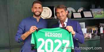 Sassuolo, ufficiale: Berardi ha rinnovato fino al 2027 - Tuttosport