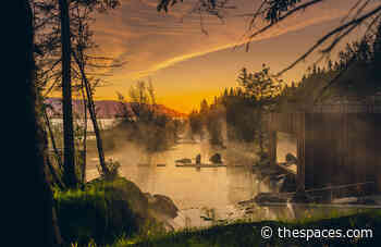Iceland’s Blue Lagoon architects have designed a spectacular forest spa in the country - The Spaces