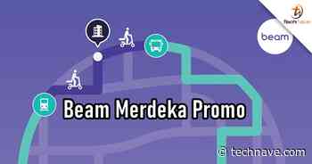 Malaysians will have a 50% e-scooter ride discount from Beam's Merdeka Promo tomorrow - TechNave
