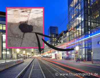 Jena: Mann macht richtigen Ekelfund an der Straßenbahnhaltestelle! „Unangenehm“ - Thüringen24