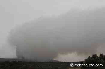 Es falso que ucranianos hayan provocado el incendio forestal en Zamora tras quemar una bandera rusa - EFEVERIFICA
