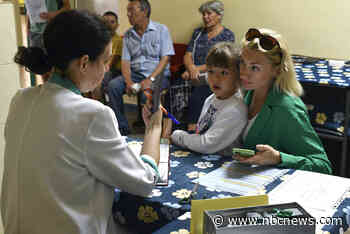Radiation tablets are handed out near Ukrainian nuclear plant as fears of a leak mount