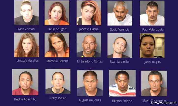 16 arrested by Albuquerque police in plan to target shoplifters