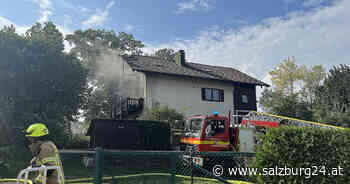 Freilassing: Hausfassade in Vollbrand - SALZBURG24