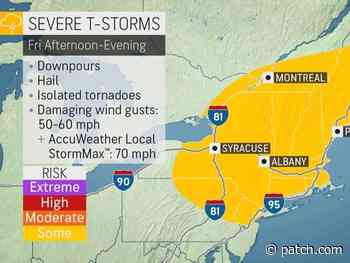 Severe Storms Heading To New Hampshire: Weather Alert - Patch