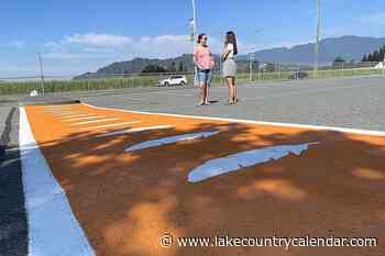 Orange crosswalk in Chilliwack painted to honour residential school survivors - Lake Country Calendar