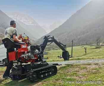Unterreiner übernimmt Vertrieb von Jmeka-Mikrobagger - Beschaffungsdienst GaLaBau