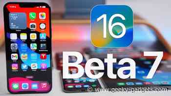 What’s new in iOS 16 Beta 7 (Video)