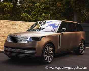Range Rover SV Carmel Edition costs $345,000