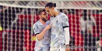 'Nothing to clarify' – Klopp insists Van Dijk and Milner's Old Trafford spat is 'no problem' - The Football Faithful