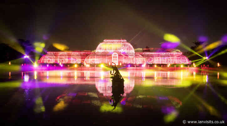Kew Garden’s winter light show returns for its 10th anniversary