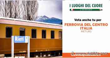 Domani pomeriggio alla Fiera del Peperoncino conferenza sulla Ferrovia Terni-Sulmona candidata per I Luoghi del Cuore del FAI - Rieti Life