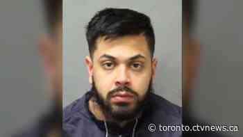 Toronto man drives across live lanes of traffic, mounts curb to chase woman in Etobicoke: police - CTV News Toronto