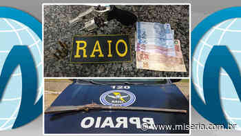 Sete armas de fogo apreendidas em Brejo Santo, Aurora e Crato - Site Miséria