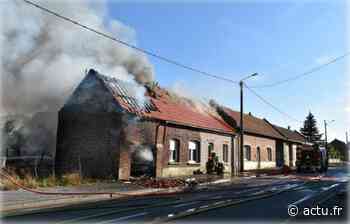 Un homme brûlé après l'incendie d'une maison près d'Arras - actu.fr