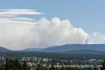Connell Ridge wildfire burning near Cranbrook 'being held' - Kimberley Daily Bulletin - Kimberley Bulletin