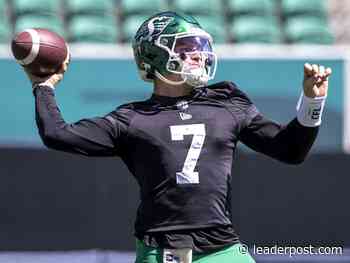 Talk with Craig Dickenson helps boost Cody Fajardo's confidence - Regina Leader Post