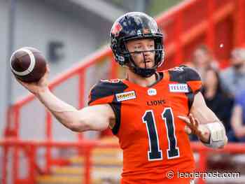 O'Connor ready for his turn in the Canadian quarterback spotlght - Regina Leader Post