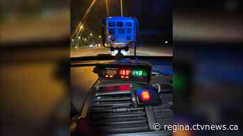 Driver clocked at 169 km/h in east Regina fined more than $1.5K - CTV News Regina