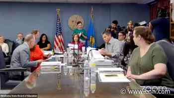 Oklahoma state board affirms decision to downgrade accreditation for 2 school districts over violating law on race and gender teaching