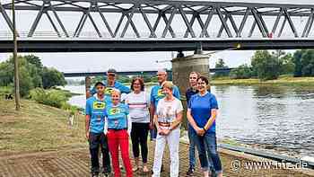 „Eine Etappe mit Wetter- und Technikkapriolen“: Ruderer kollidieren bei Wittenberg mit einer Boje - Mitteldeutsche Zeitung