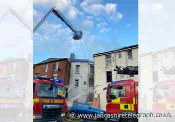 Huge fire affects traffic ahead of Blackpool FC's home game