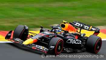 Perez Schnellster im Formel-1-Abschlusstraining von Spa