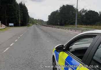 A59 closed in both directions between McDonald's and Bramley Mead roundabouts