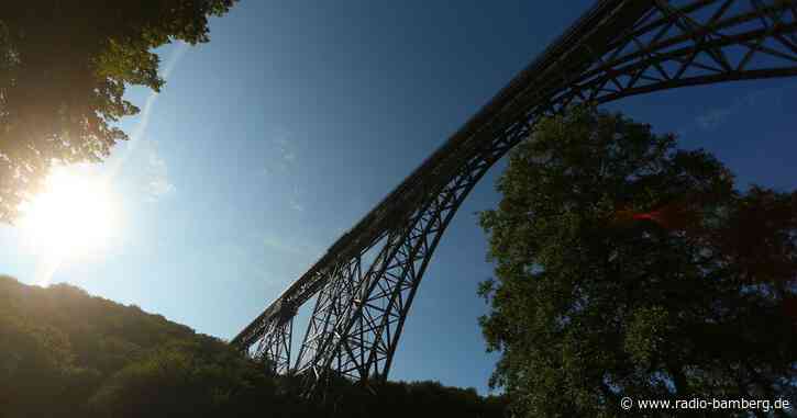 Deutschlands höchste Eisenbahnbrücke ist 125 Jahre alt