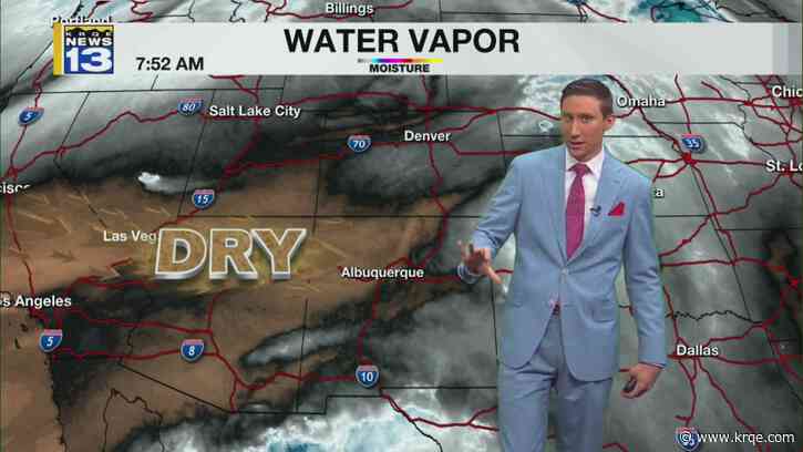 Muggy start, storms push south Saturday