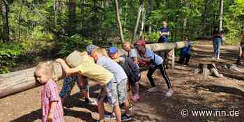 Auszeit vom Alltag: Ukrainische Familien besuchen Tennenloher Walderlebniszentrum - NN.de