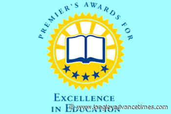Langley teacher finalist in provincial awards - Langley Advance Times