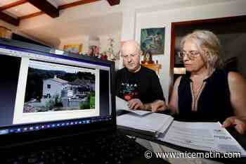 Ce couple de retraités de Saint-Paul-de-Vence se bat depuis des années contre le bâtiment illégal que leur voisin construit en bordure de leur propriété - Nice matin