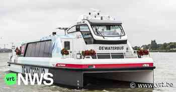 Vlaamse regering zoekt oplossingen voor plaatsgebrek op waterbus in Antwerpen - VRT NWS