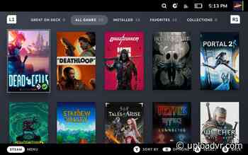 Steam Deck User Interface Coming To VR - UploadVR