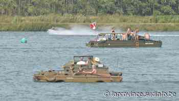 Démonstrations de chars et jet-ski interdits au Grand Large de Mons - Sudinfo