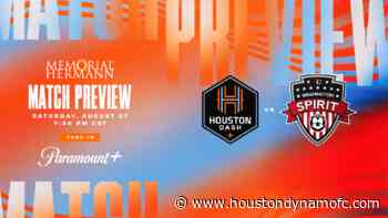 Houston Dash hosts Washington Spirit prior to FIFA break - Houston Dynamo FC