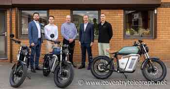 Major £1m cash boost for Coventry electric motorcycle maker - Coventry Live