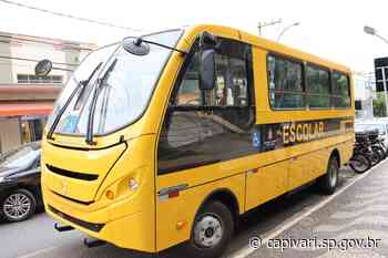Prefeitura de Capivari conquista mais um ônibus escolar para Capivari - Prefeitura de Capivari (.gov)