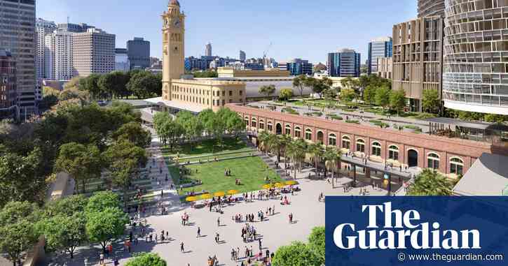 Central station redevelopment aims to heal Sydney ‘scar’ – but is it a missed opportunity?