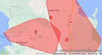 Power restored after outage on Saanich Peninsula - Victoria Times Colonist - Times Colonist