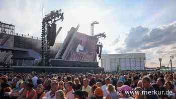 Robbie-Williams-Konzert: Fast vom Gewitter verschont - Regen setzt ausgerechnet bei letztem Song ein