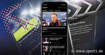 SPORT1-App: Jetzt neu im Dark Mode - aktuelle News und elegantes Design - SPORT1