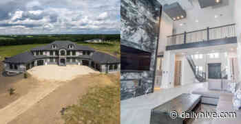 A Look Inside: $3.3M newly built mega home in Leduc County (PHOTOS) | Urbanized - Daily Hive